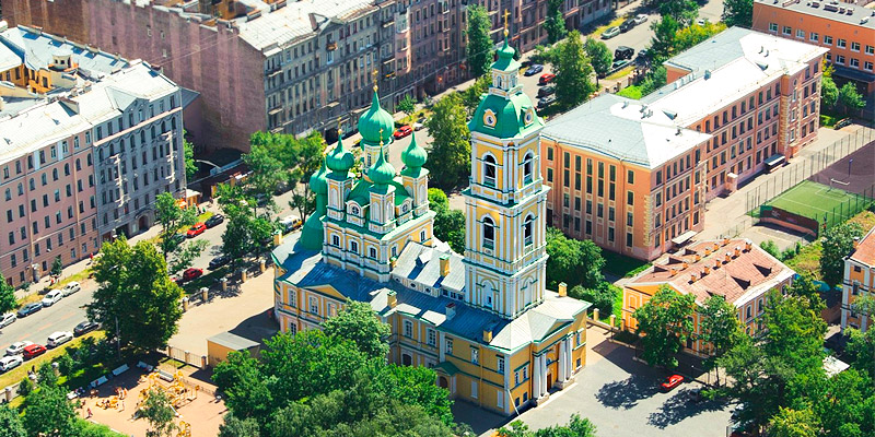 he Blagoveshchenskaya Church