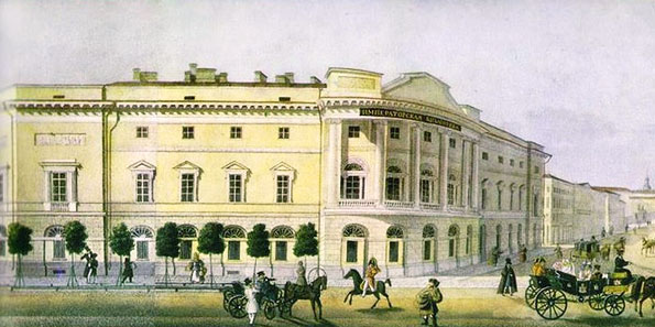 Императорская библиотека на Садовой улице