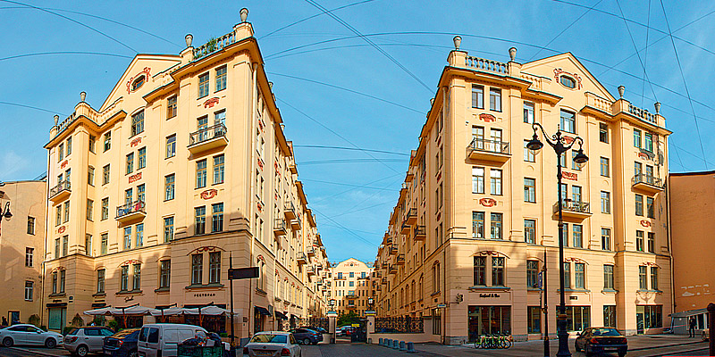 Residential complex of St.Petersburg merchant council